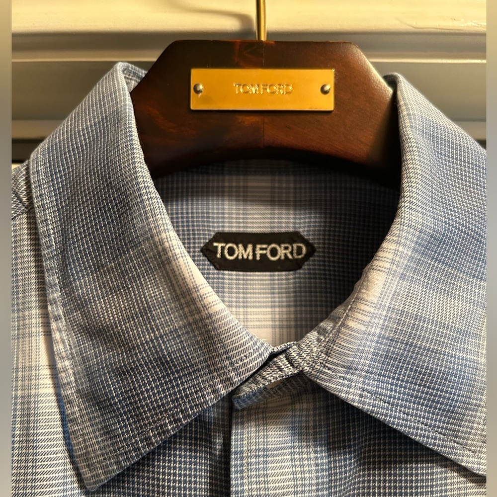 TOM FORD Plaid Shirt